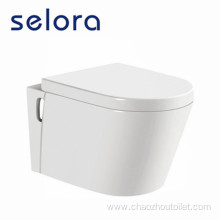 ebay elongated design wall hung toilet bowl enclosure